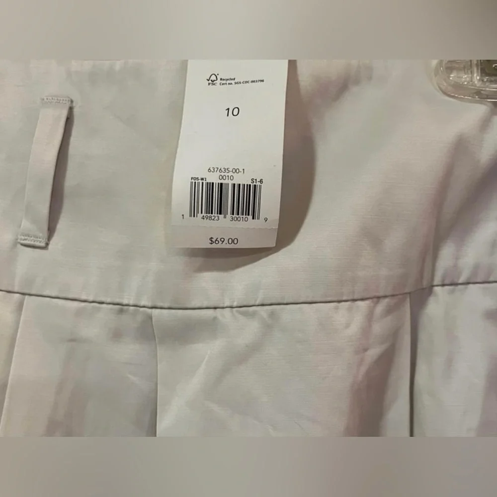 Banana‎ Republic Women’s Classic Khaki Lined Pencil Skirt Size 10 NEW with Tags